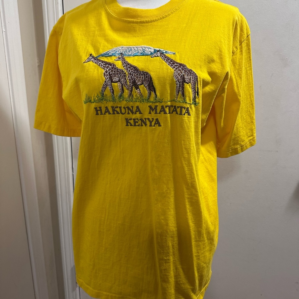 Yellow Hakuna Matata Kenya T-Shirt